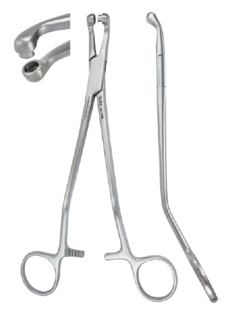 Forceps Biopsy Uterine Miltex® Thoms-Gaylor 8-1/4 Inch Length OR Grade German Stainless Steel Curved 5 mm Cup by Integra York PA, Inc. (Miltex)  ID 30-1405